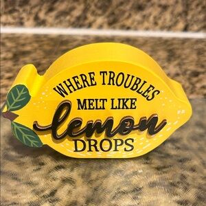 The Spring Shop Bright Yellow Lemon Decor